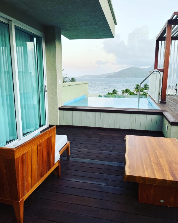 Park Hyatt St. Kitts: Room Terrace with Plunge Pool